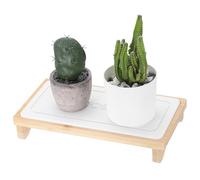 sourcing map Instant Dry Sink Caddy Organizers, Kitchen Sponge Soap Holder Dispenser, Countertop Fast Drying Rack for Kitchen, Bathroom, White