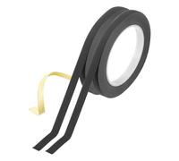 sourcing map Insulating Acetate Cloth Adhesive Tape, 0.3in x 98ft Black Electrical Heat Resistant Fabric Tape for Laptop Electric Automotive Guitar Repair Wire Harness, 2Pcs