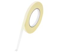 sourcing map Insulating Acetate Cloth Adhesive Tape, 0.3in x 98ft White Electrical Heat Resistant Fabric Tape with Paper for Laptop Electric Automotive Guitar Repair Wire Harness
