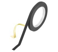 sourcing map Insulating Acetate Cloth Adhesive Tape, 0.4in x 98ft Black Electrical Heat Resistant Fabric Tape for Laptop Electric Automotive Guitar Repair Wire Harness