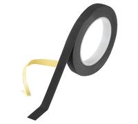 sourcing map Insulating Acetate Cloth Adhesive Tape, 0.6in x 98ft Black Electrical Heat Resistant Fabric Tape for Laptop Electric Automotive Guitar Repair Wire Harness