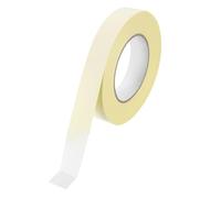 sourcing map Insulating Acetate Cloth Adhesive Tape, 1in x 98ft White Electrical Heat Resistant Fabric Tape with Paper for Laptop Electric Automotive Guitar Repair Wire Harness