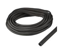 sourcing map Insulation Cable Protector,5mm/0.20 Inch-10m/33 Feet High TEMP Fiberglass Sleeve Black