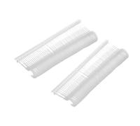 sourcing map J Hook Standard Tagging Fasteners,Plastic Regular,Standard Label Gun Price Tagging Barbs for Garment Price Tag Label 5mm/0.59 Inch,Pack of 500 Transparent