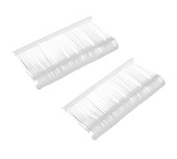 sourcing map J Hook Standard Tagging Fasteners,Plastic Regular,Standard Label Gun Price Tagging Barbs for Garment Price Tag Label Tagging Barbs 35mm/1.38 Inch,Pack of 500 Transparent