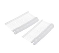 sourcing map J Hook Standard Tagging Fasteners,Plastic Regular,Standard Label Gun Price Tagging Barbs for Garment Price Tag Label Tagging Barbs 35mm/1.38 Inch,Pack of 500 White