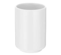 sourcing map Japanese Ceramic Tea Cups 8oz / 240ml Simple Solid Color No Handle Ceramic Tea Mugs Matte Glazed Cylindrical Cup for Matcha Tea Wine White Tea Coffee Drinks, White