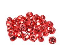 sourcing map Jingle Bells, Bells for 5/8"(15mm) 120pcs Small Red
