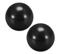 sourcing map Joystick Ball Top Handle Rocker Round Head Arcade Game DIY Parts Replacement Black 2Pcs
