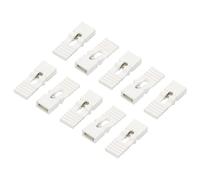 sourcing map Jumper Cap 2.54mm Pitch Pin Header Connector Long Type Jumper Plug Cover DIY Repair Parts, White Pack of 40