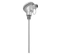sourcing map K-Type 1/2" NPT RTD Thermocouple Stainless Steel Probe Material 201 Temperature Sensor Probe Terminal Head -50 to 850C, 8x200mm