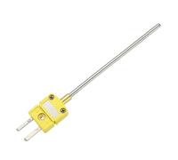 sourcing map K Type Thermocouple Temperature Sensor Probes, Stainless Steel -40 to 2012°F Thermocouple Probe 3x85mm for Food Processing Industry