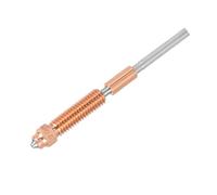 sourcing map K1C Nozzles, 0.6mm One Piece Quick Swap Brass Nozzles Kit High Speed 3D Printer Accessories Temperature Pointed Wear Resistant for K1C 3D Printers Extruder Hotend Replacement Tip