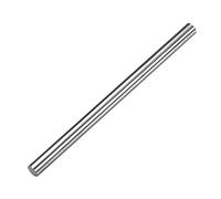 sourcing map K30 Tungsten Steel Lathe Round Rod Solid Shaft Bar 6mm Dia 100mm Length