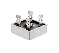 sourcing map KBPC1010 1000V 10A Single Phase Bridge Rectifier Half-Wave Gray