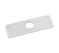 sourcing map Kitchen Sink Splash Guard, Leather Faucet Absorbent Mat, Splash Guard Faucet Drip Catcher for Kitchen, Bathroom, Bar, RV, Light Grey White