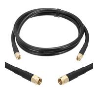 sourcing map KMR/LMR240 Coaxial Extension Cable, 50ohm 3Ft SMA Male to N-Type Male RF Low-Loss Coaxial Cable Antenna Lead Extension with Connector for 3G 4G 5G LTE Ham WiFi GPS RF Radio Use