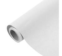 sourcing map Kraft Wrapping Paper, 196'' x 17.7'' Decorative Paper Kraft Craft Paper for Gift Wrapping Bouquet Flower Bulletin Board Art Painting Craft Packaging Shipping, White