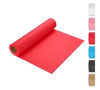 sourcing map Kraft Wrapping Paper Roll, 196''x13.7'' Decorative Paper with Shrink Film for Gift Wrapping Bouquet Flower Bulletin Board Art Painting Craft Packaging Shipping, Red