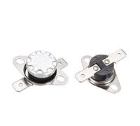 sourcing map KSD Series Temperature Control Switch Thermostat 100 Celsius N.C 2pcs
