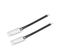 sourcing map KSD9700 Thermostat, 45℃ Normally Close Temperature Switch Thermal Switch, N.C 10A Metal Temperature Controller 2pcs