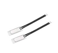 sourcing map KSD9700 Thermostat, 50℃ Normally Close Temperature Switch Thermal Switch, N.C 10A Metal Temperature Controller 2pcs