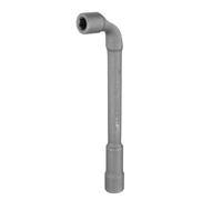 sourcing map L Shaped Angled Hex Socket Wrench 6mm CR-V Double Ended Metric 6 Point Tubular Socket Spanner for General Repairing, Pipeline, Bicycle Car Maintenance