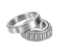 sourcing map L44643/L44610 Tapered Roller Bearing Cone and Cup, 1.0000" Bore x 1.9800" OD x 0.5906" Thick, Chrome Steel Taper Bearing Set