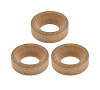 sourcing map Lab Flask Support Cork Stand 100mm Diameter Round Bottom Holder for 150ml-1000ml Flasks 3Pcs