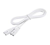sourcing map Lamp Connecting Wire for T4 T5 T8 LED Tubing, 100cm 2 Pin Double End Light Link Cords Extension Cable Pack of 4