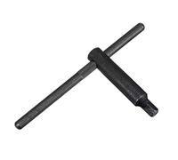sourcing map Lathe Chuck Wrench, 12mm Square Head Key Spanner Tool for CNC Router Engraving Milling Machine (L125x250mm)