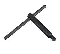 sourcing map Lathe Chuck Wrench, 12mm Square Head Key Spanner Tool for CNC Router Engraving Milling Machine, 2 Pcs (L180x250mm)