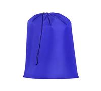 sourcing map Laundry Bag with Drawstring Closure, 27"x22" Dirty Clothes Bag with Handle Washable Laundry Hamper for Travel Camping and Outdoors Blue