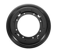 sourcing map Lazy Susan Turntable Bearing Plate, 9 Inch Rotating Bearing Turntable Base Swivel Plate for Dessert Serving Tray, Dining Table, Silver Tone