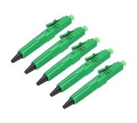 sourcing map LC/APC Fiber Optic Quick Connector, Single Mode Fiber Cable Quick Connector LC Fast Connectors Adapter for CATV Network, Pack of 5