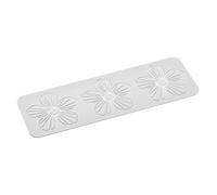 sourcing map Leaf Moulds Silicone Fondant Moulds, Hollow 3D Circle Chocolate Moulds for Baking, Sugar Craft, Fondant Mould, (23.1 x 2.9 x 0.11 inch), (a23112500ux0404)