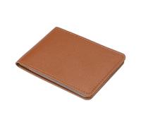 sourcing map Leather Credit Card Holder, 10 Slots Blank Driver's License Holder for Women and Men, Multi-Functional Card Organizer for Documents, ID Cards, License(Brown)