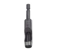 sourcing map Leather Hollow Punch Hex Shank for Drills, 10mm Dia Hole Punch for Thick Fabrics Leathercraft Working