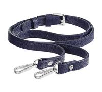 sourcing map Leather Purse Strap, Leather Adjustable Replacement Strap for Shoulder Bag Handbag Purse, 0.6" Wide, 41-51" Long (Blue)