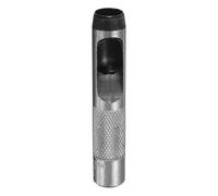 sourcing map Leather Round Hole Punch, 14mm Hollow Hole Puncher Cutter Carbon Steel Circle Hole Punching Cutting Tool for Belt/DIY Leather Craft