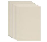 sourcing map Leather Scraps, 12 x 8 Inch Leather Pieces Artificial Cow Leathers for Crafts, Bags, Jewelry Making, Craft Supplies, DIY Projects (Pack of 10, Light Tone)