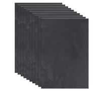 sourcing map Leather Scraps, 6 x 4 Inch Leather Pieces Artificial Cow Leathers for Crafts, Bags, Jewelry Making, Craft Supplies, DIY Projects (Pack of 15, Dark Tone)