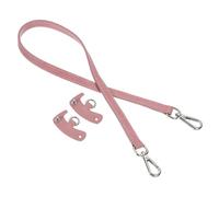 sourcing map Leather Strap Kit, 65cm Crossbody Leather Shoulder Strap Conversion Kit for Mini Pouch Handbags Purse Straps Crossbody, Pink