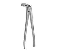 sourcing map Leathercraft Flatten Plier, Leather Edge Adjustment Press Flatten Pliers Clamp Stainless Steel Cutting Side Snips Flush Pliers for Bag Belt Wallet, 45mm Width