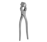 sourcing map Leathercraft Flatten Plier, Straight Head Leather Edge Adjustment Press Flatten Pliers Clamp Stainless Steel Labor Saving Flush Pliers for Bag Belt Wallet, 55mm Width