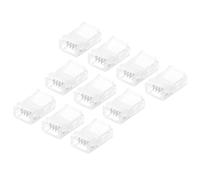 sourcing map LED Strip Connector 5 Pin, 10mm LED Connectors for Strip Lights, RGB Unwired Clips for Strip Light Gapless Track Lighting Connector, Pack of 20