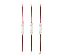 sourcing map LED Strip Controller, DC 12V to 24V 12A 3 Keys Mini Brightness Adjustable Dimmer Lamp Switch for Single Color Strips, Pack of 3