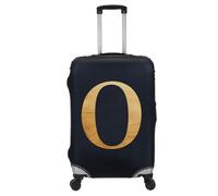 sourcing map Letter O Travel Luggage Cover, Washable Suitcase Covers for Luggage Anti-scratch Suitcase Protector Elastic Baggage Protective, S Fits 18-20 Inch Suit Case, Black