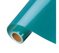 sourcing map Light Blue Heat Transfer Vinyl, 10 Inch x 8ft Iron-on Vinyl Roll for Decal Cutting, Signs, Scrapbooking, DIY Craft, Home Decoration