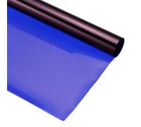 sourcing map Lighting Gel Filter 15.7x19.7 Inch Blue 82 Color Correction Sheet for Photo Studio Red Head Light, Pack of 4